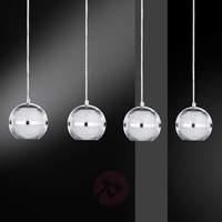 Fulton LED hanging light with 4 bulbs