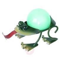 Funny LED solar decorative lamp Frog