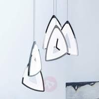 futuristic looking led hanging light amonde