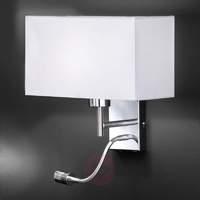 Functional wall light Kempten with LED arm
