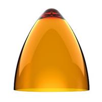 Funk 27 Pendant Light Shade Transparent Orange