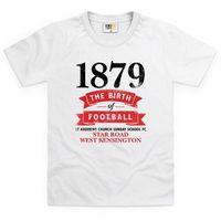 Fulham - Birth of Football Kid\'s T Shirt