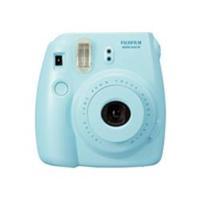 fujitsu instax mini 8 blue instant camera inc 10 shots