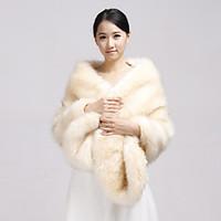 Fur Wraps / Wedding Wraps Shawls Faux Fur Champagne Party/Evening / Casual