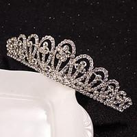 Full-Crystal Tiaras Shape Hair Combs for Lady Girl Hair Jewelry