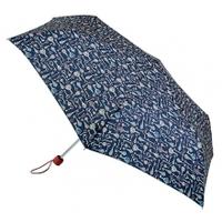 Fulton Superslim Printed Umbrella, Antique Keys, One Size