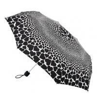 Fulton Minilite Printed Umbrella, Falling Hearts, One Size