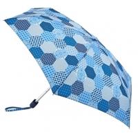 Fulton Tiny Printed Rain Umbrella, Moroccan Tiles, One Size