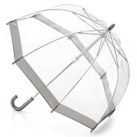 Fulton Funbrella PVC Rain Umbrella, Silver, One Size