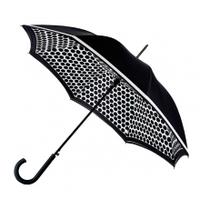Fulton Bloomsbury Printed Umbrella, Contrast Spot, One Size