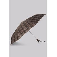 Fulton Grey Hoxton Window Pane Check Umbrella