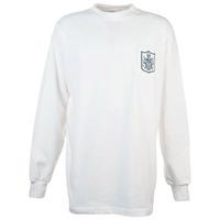 fulham 1960s retro football shirt