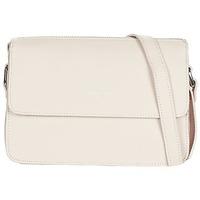Fuchsia MARIE 4 women\'s Shoulder Bag in white