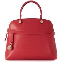 Furla Piper ruby leather hand bag women\'s Handbags in red