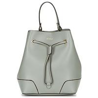 furla stacy s drawstring womens shoulder bag in grey