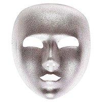 Full Face Mask Fabric - Silver Halloween Party Masks Eyemasks & Disguises For