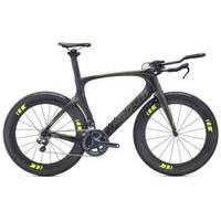 Fuji Norcom Straight 1.3 2017 Triathlon Bike | Black/Yellow - 53cm