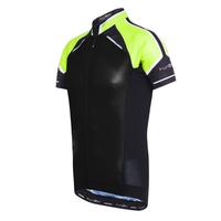 funkier rosaro short sleeve cycling jersey 2017 black neon small