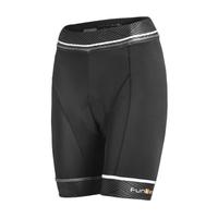 Funkier Ridesse 8 Panel Ladies Cycling Shorts - Black / XSmall