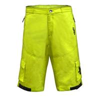 Funkier MTB Rider Baggy Shorts - Yellow / Small