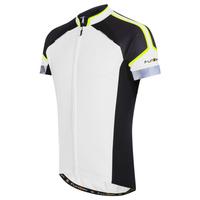 funkier artena short sleeve jersey white 3xlarge