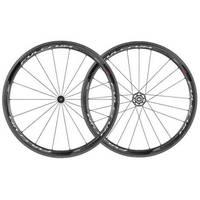 Fulcrum Racing Quattro Carbon Clincher Road Wheelset - 700c - Pair / Campagnolo / 11 Speed / Clincher