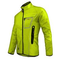 Funkier Cyclone Waterproof Cycling Jacket - Yellow / Small