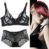 full coverage bras panties sets push uplace brasunderwire bra cotton b ...