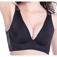 Full Coverage Bras, Adjustable Wireless Nylon