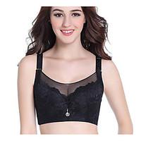 Full Coverage Bras, Underwire Bra Detachable Straps Lace