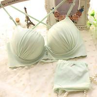 Full Coverage Bras, Underwire Bra Detachable Straps Nylon