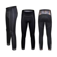 Funkier Kids Winter Cycling Tights - Black / 14 Years