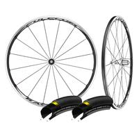 Fulcrum Racing 3 Wheelset With GP4000s II Tyres & Tubes - Black / Shimano / Pair / 8-11 Speed / 700c / Clincher