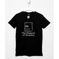 Funny Geek T Shirt - The Element Of Surprise