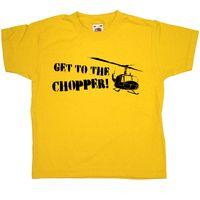 Funny Kid\'s T Shirt - Get To The Chopper