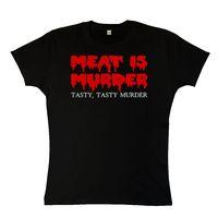 Funny Womens T Shirt - Tasty Tasty Murder