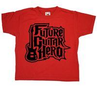 Future Guitar Hero Kids T Shirt