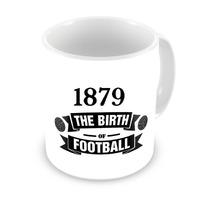 fulham birth of football mug