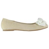 full circle chiffon bow shoes ladies