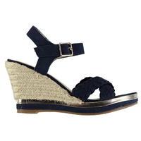 Full Circle Ladies Espadrille Wedge Sandals