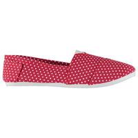 Full Circle Slip On Canvas Shoes Ladies