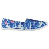 Full Circle Slip On Canvas Shoes Ladies