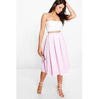 full textured midi skirt lilac