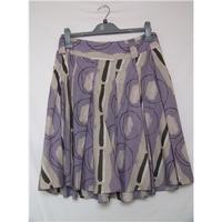 full circle size 10 purple pleated skirt