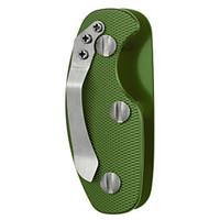 FURA Outdoor Aluminum Alloy Lightweight Key Holder Organizer with Clip - Black / Orange / Green