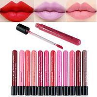 Full-Coverage Long Lasting 24 Hour Not Rub Off Matte Waterproof liquid Lipstick Lip Gloss(12 Selectable Colors)