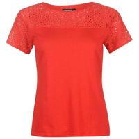 full circle lace t shirt ladies