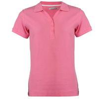 full circle plain polo shirt ladies