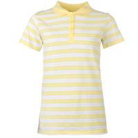 full circle stripe polo shirt ladies