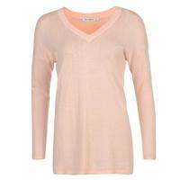 full circle lightweight v neck jumper ladies